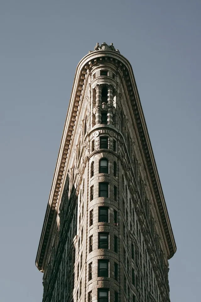 Flatiron building of NYC